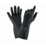 Guanto alphatec 29-500 D.P.I. 3º Categoria in neoprene maneggio sostanze chimiche conf. 12 pezzi