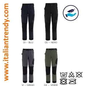 RAINOLD LIGHT Pantalone da lavoro realizzato in tessuto stretch nelle quattro direzioni