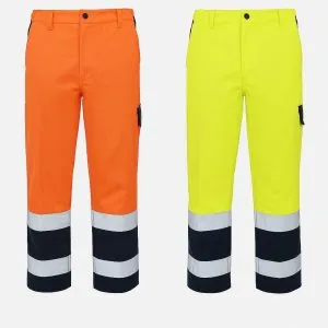 pantalone invernale alta visibilità