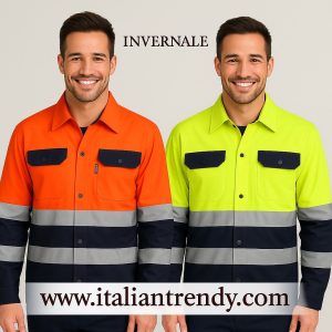 Giubbetto invernale hi-vis