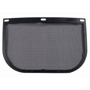 Visiera in rete di acciaio per decespugliatori