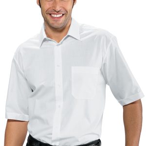 Camicia classica bianca manica corta
