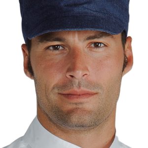 SAM - Cappello con visiera jeans blu o nero