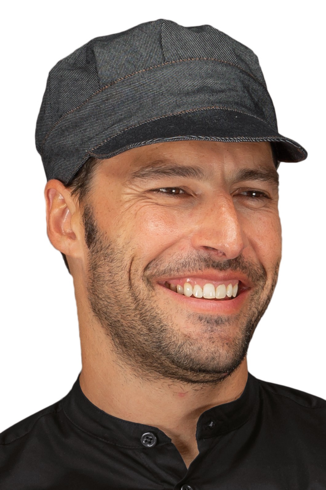 SAM - Cappello con visiera jeans blu o nero - immagine 2