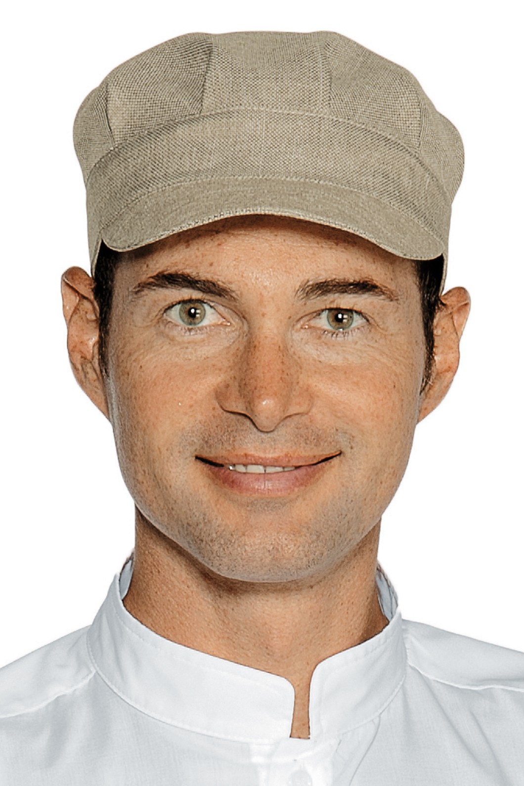 SAM - Cappello con visiera effetto juta