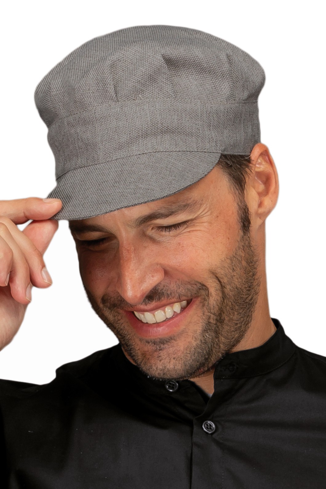 SAM - Cappello con visiera effetto juta - immagine 2