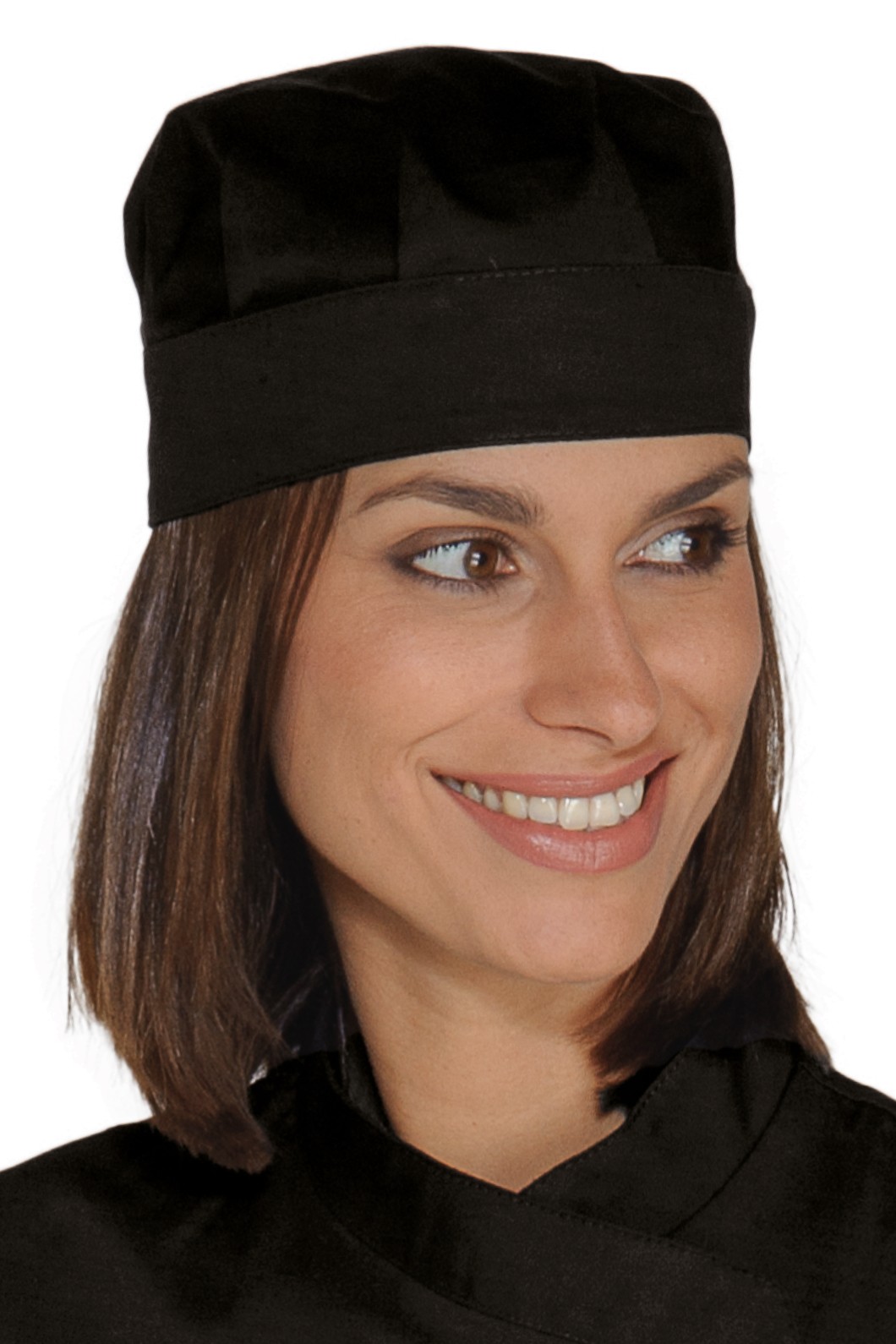 Cappello Cameriere Gelateria a Tamburello per Bar Creperia In 8 Colori - immagine 2