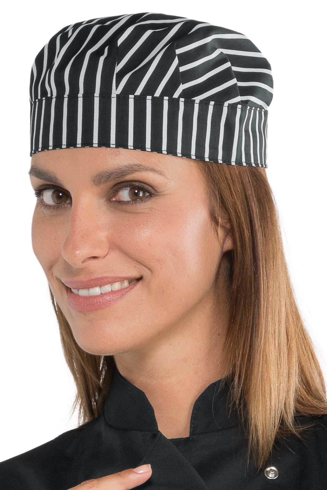 Cappello Cameriere Gelateria a Tamburello per Bar Creperia In 8 Colori - immagine 14