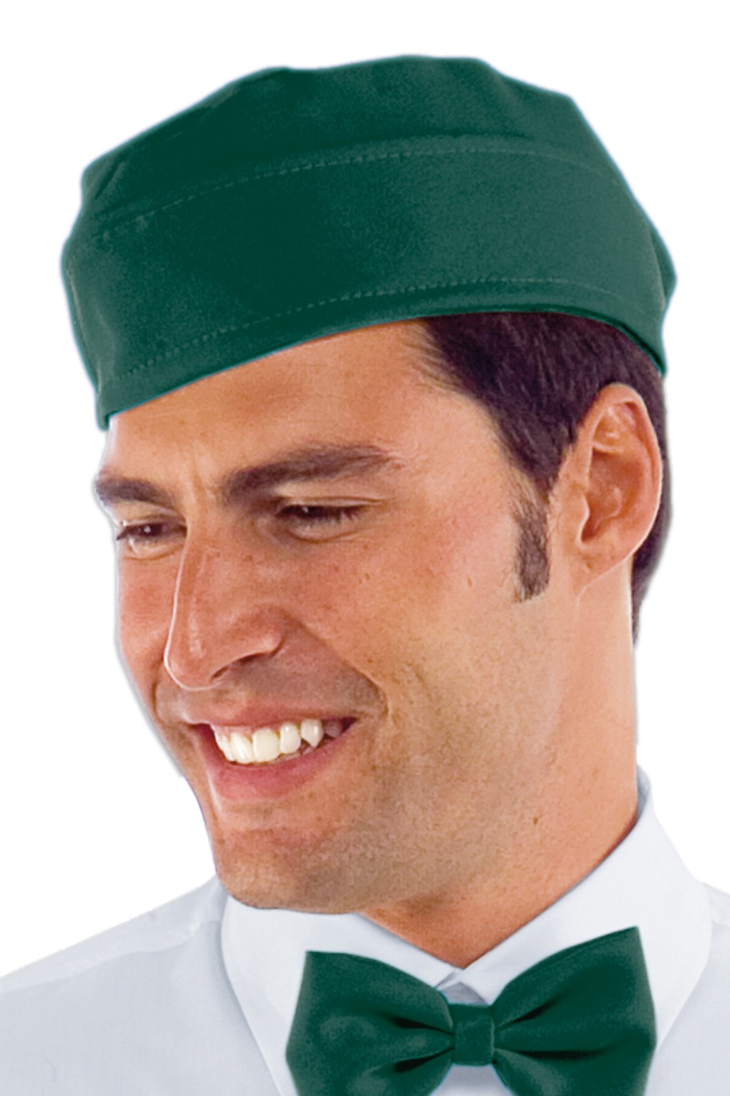 Cappello a Bustina Per Cameriere di Bar, Gelateria, Panificio, Unisex 17 Colori 195 gr. 100 Poly - immagine 6