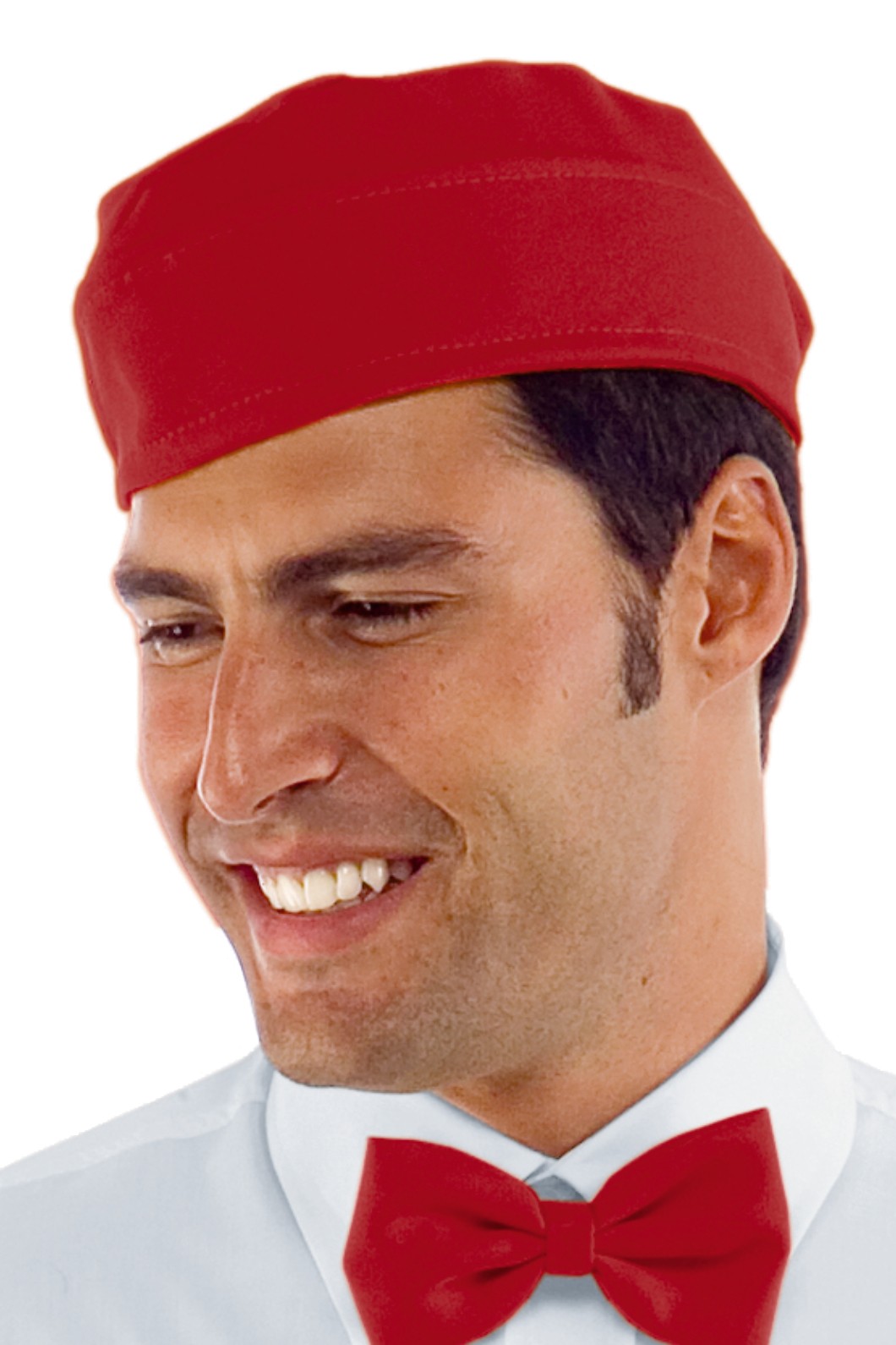 Cappello a Bustina Per Cameriere di Bar, Gelateria, Panificio, Unisex 17 Colori 195 gr. 100 Poly - immagine 8