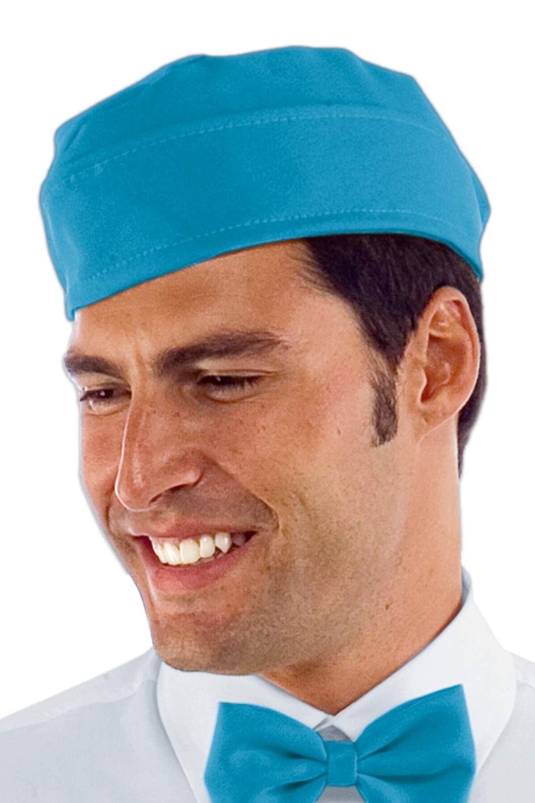 Cappello a Bustina Per Cameriere di Bar, Gelateria, Panificio, Unisex 17 Colori 195 gr. 100 Poly - immagine 10
