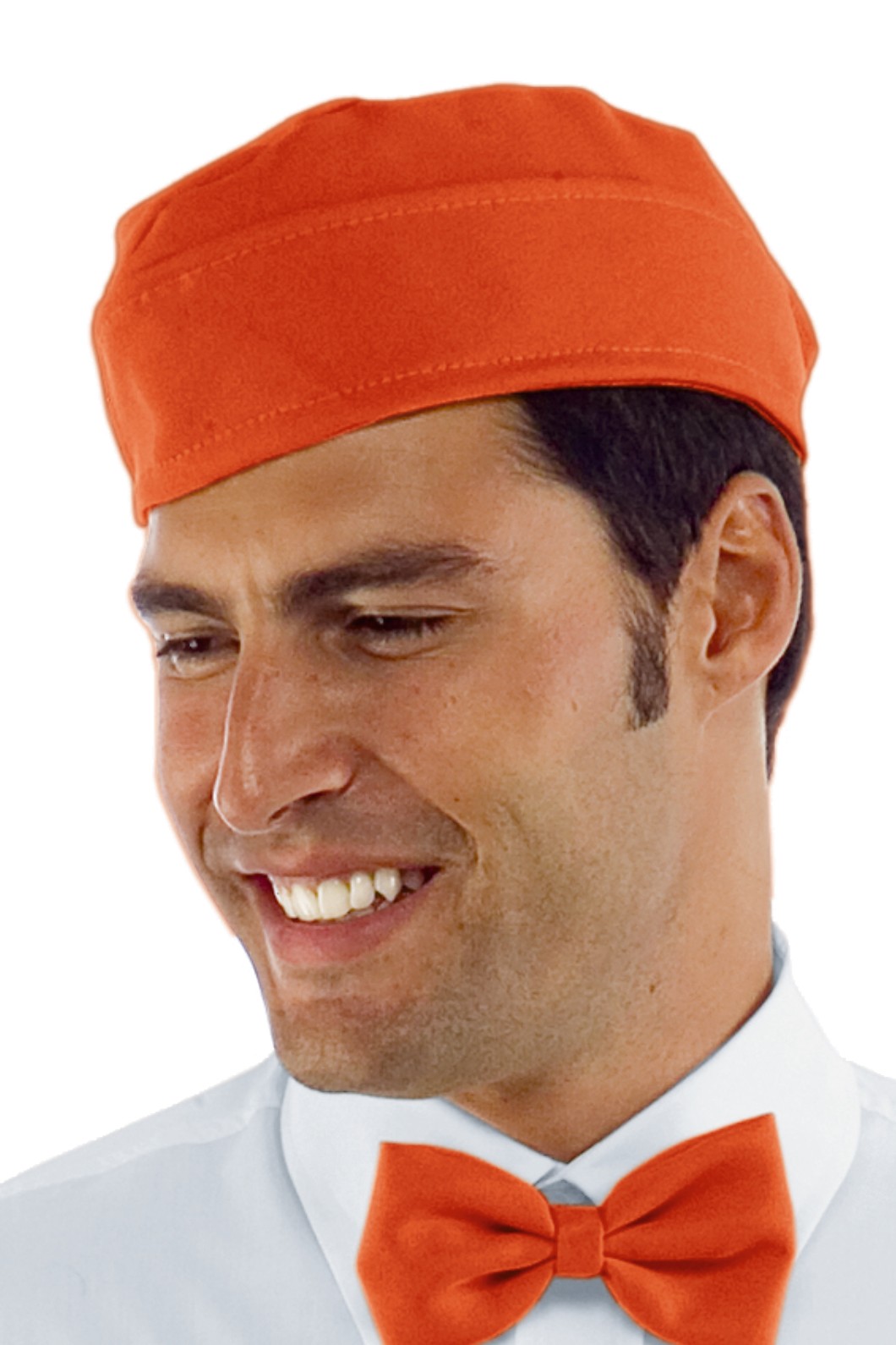 Cappello a Bustina Per Cameriere di Bar, Gelateria, Panificio, Unisex 17 Colori 195 gr. 100 Poly - immagine 11