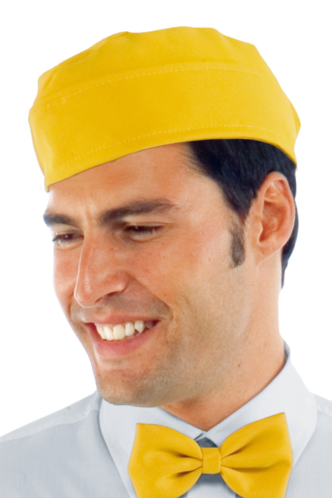 Cappello a Bustina Per Cameriere di Bar, Gelateria, Panificio, Unisex 17 Colori 195 gr. 100 Poly - immagine 13