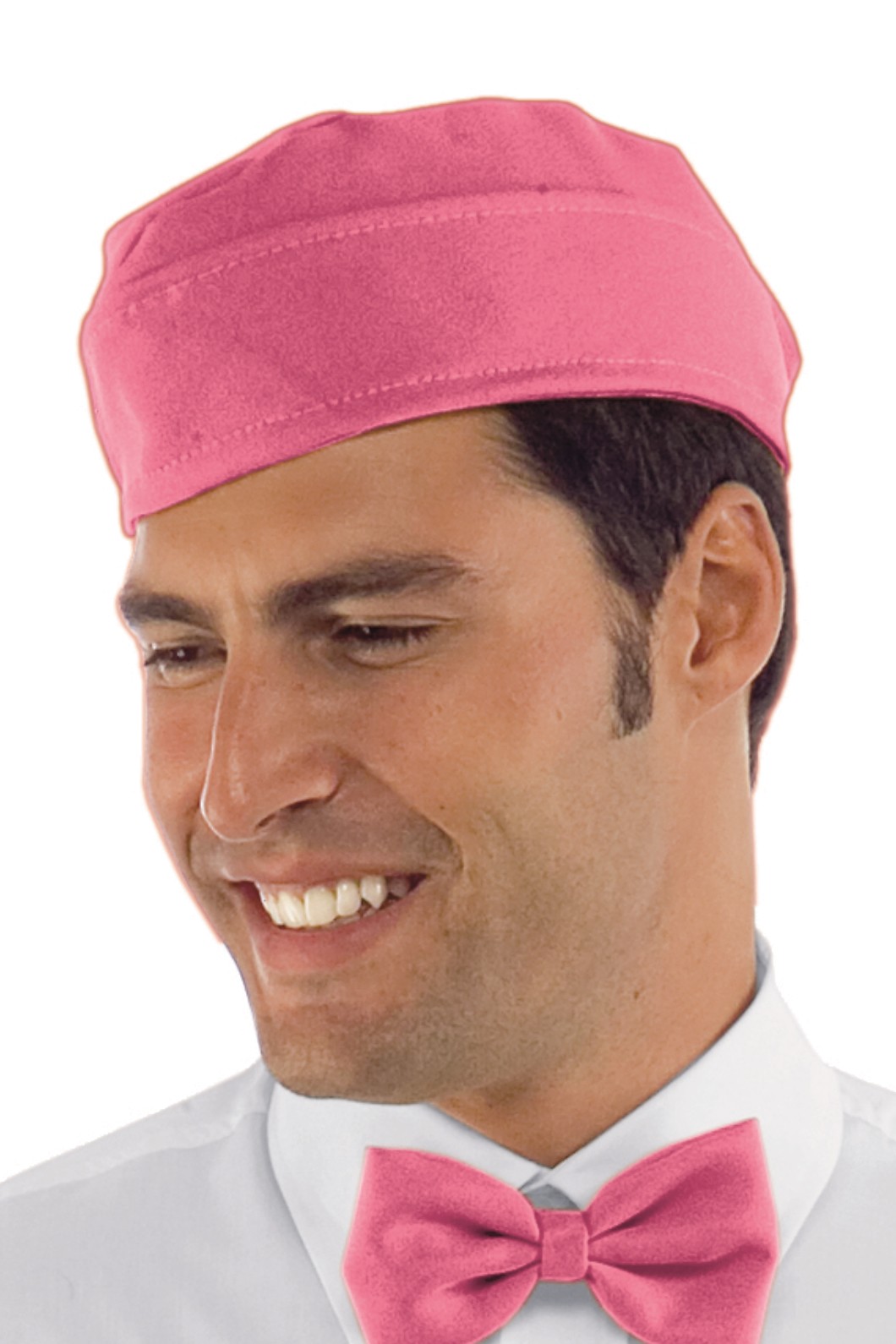 Cappello a Bustina Per Cameriere di Bar, Gelateria, Panificio, Unisex 17 Colori 195 gr. 100 Poly - immagine 19