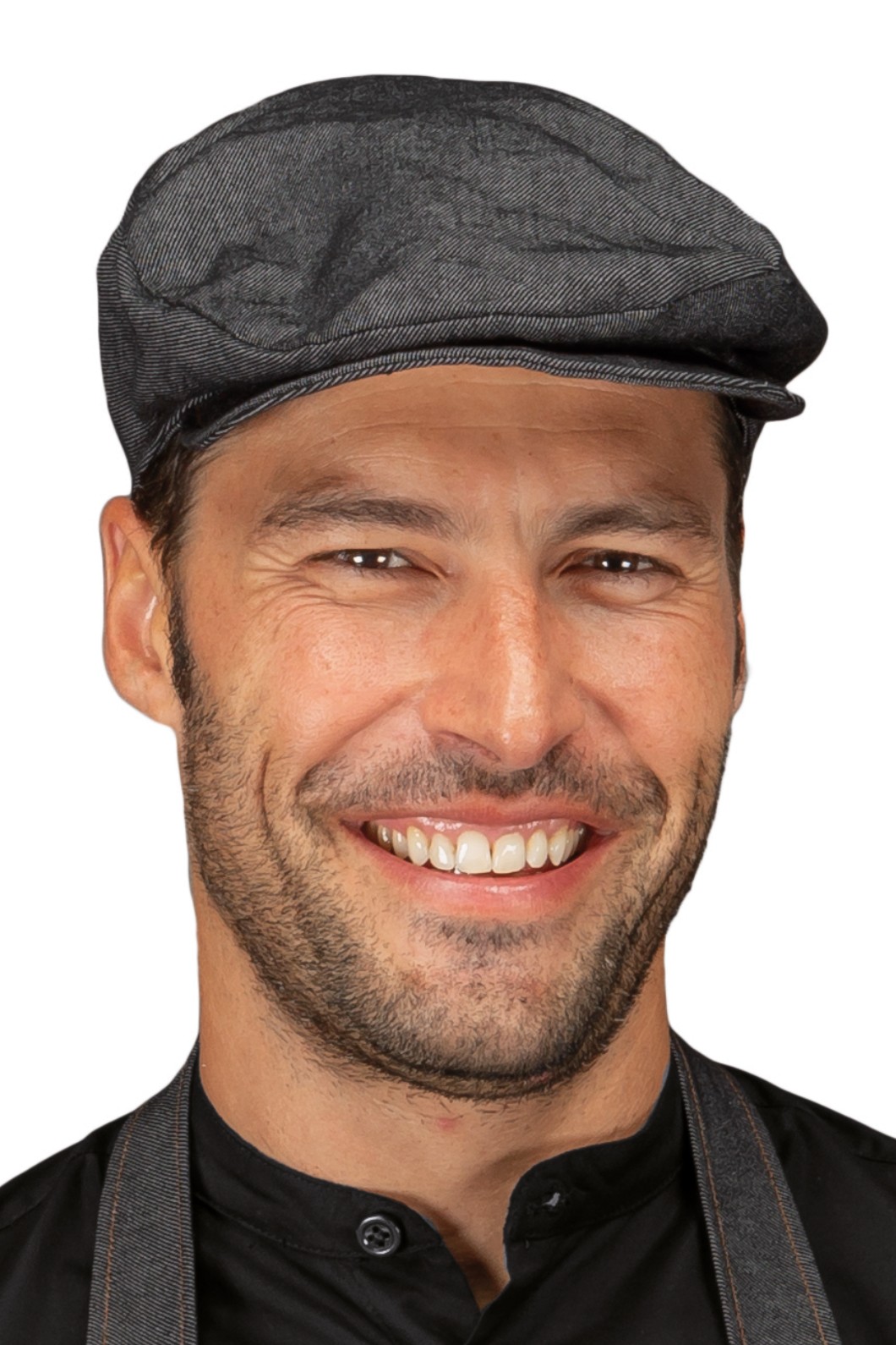 Cappello Modello Coppola Uomo Donna Ristorazione Eventi In Cotone 4 Colori - immagine 2