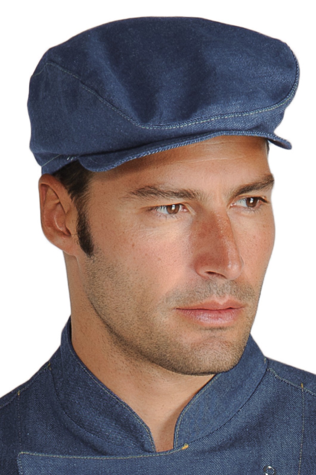 Cappello Modello Coppola Uomo Donna Ristorazione Eventi In Cotone 4 Colori - immagine 3