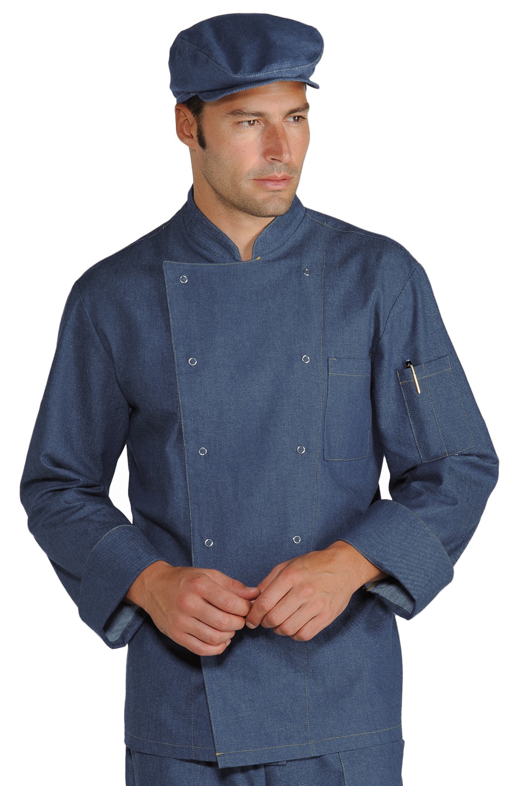 Cappello Modello Coppola Uomo Donna Ristorazione Eventi In Cotone 4 Colori - immagine 6