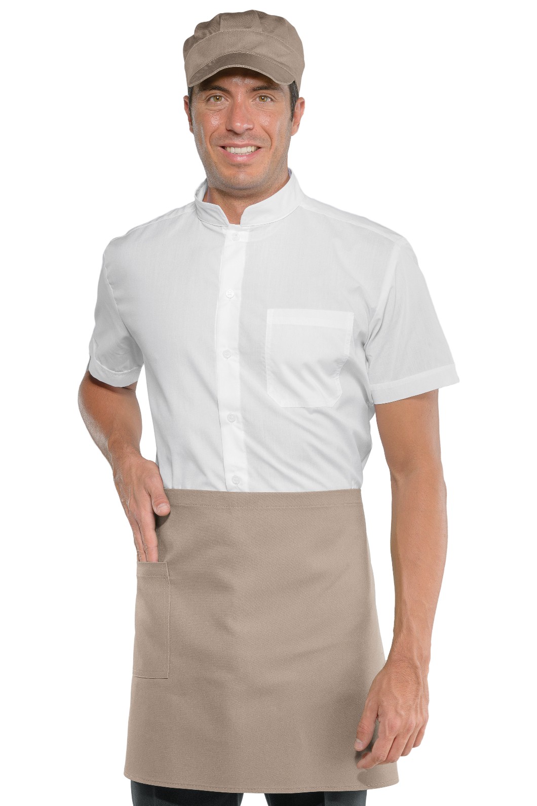 Grembiule Corto a Vita 70X46 13 Colori Per Pub Ristoranti Pizzerie Tinta Unita Misto Cotone 195 Gr - immagine 13