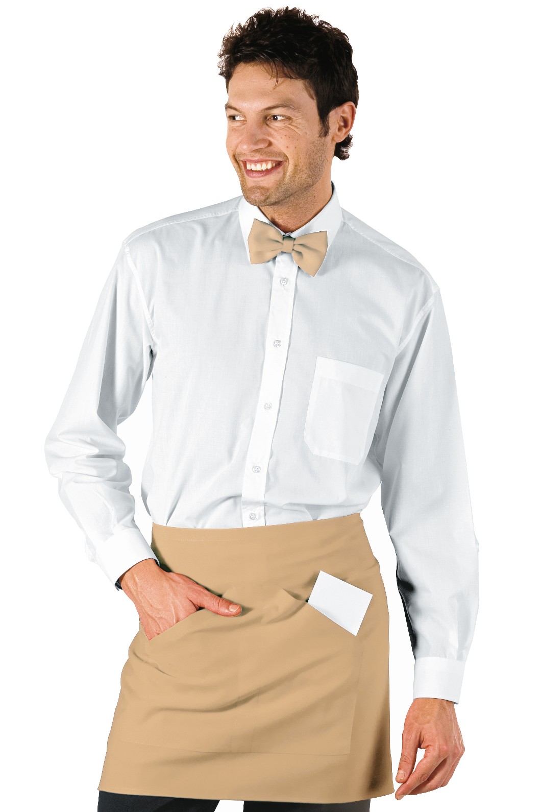 Grembiule A Davantino Corto Bar Disco Pub Birrerie 17 Colori Orleans 100 Poly - immagine 13