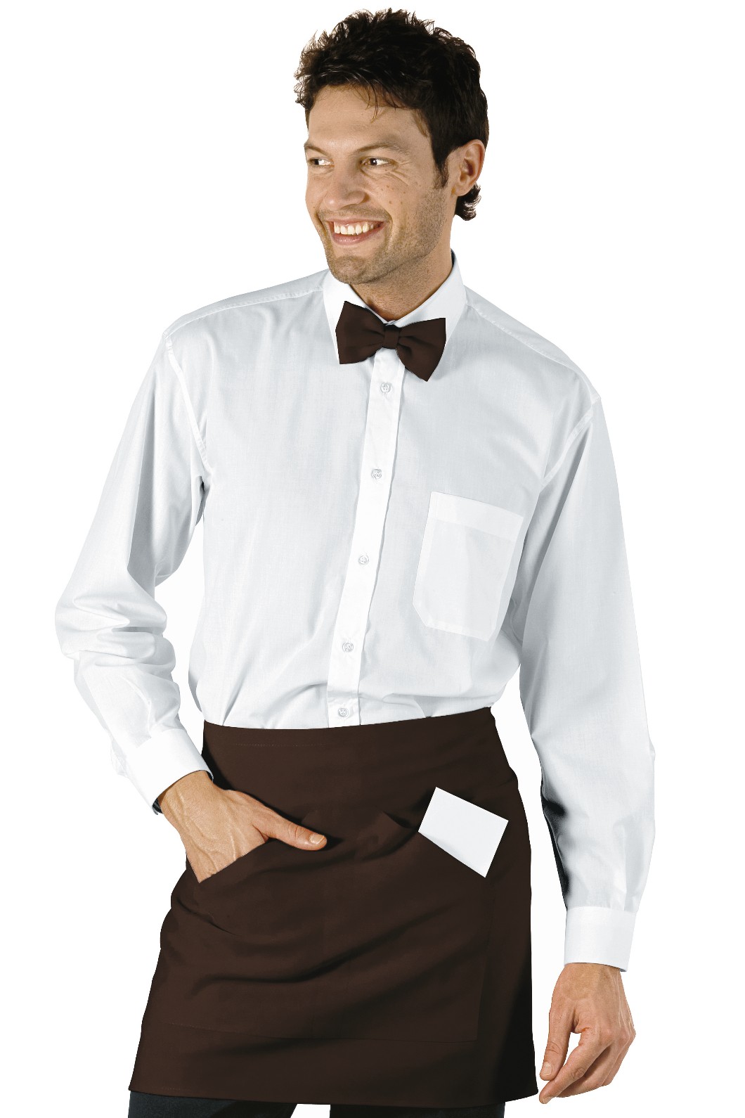 Grembiule A Davantino Corto Bar Disco Pub Birrerie 17 Colori Orleans 100 Poly - immagine 16