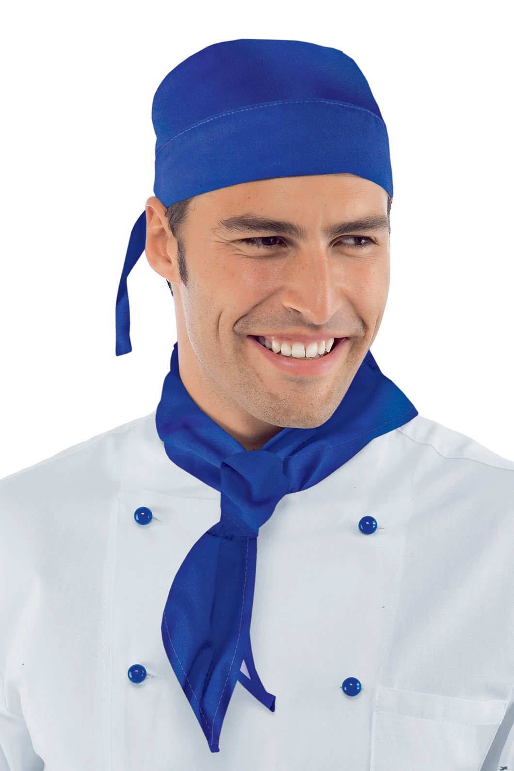 Triangolo Per Cuoco o Chef Per Cucina o Pizzeria 5 Colori Nero, Giallo, Blu, Rosso, Bordeaux - immagine 4