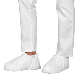 Copriscarpa o Calzare Monouso Traspirante Lavabile Bianco. Box da 10 Pz. Per Il Settore Sanitario