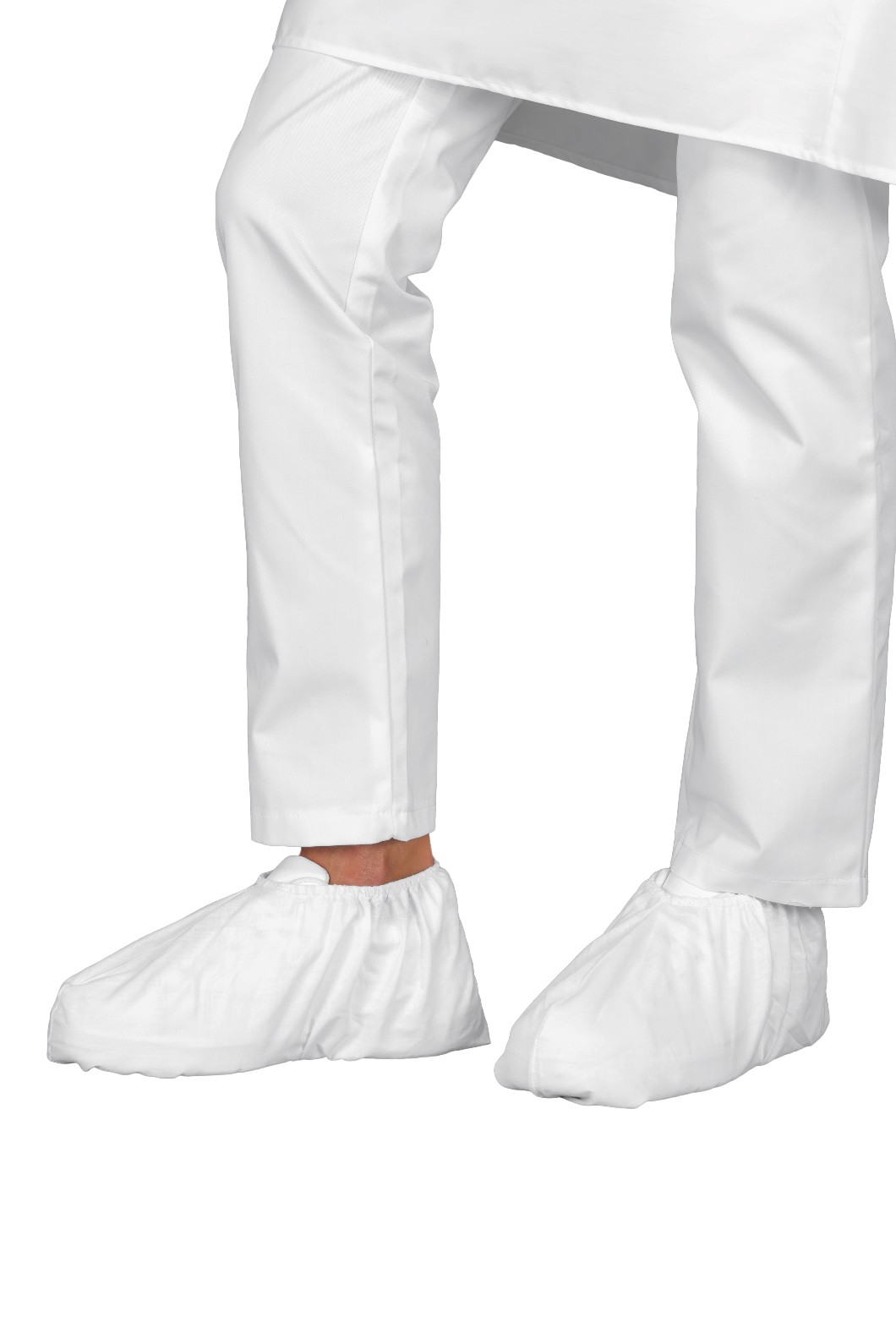 Copriscarpa o Calzare Monouso Traspirante Lavabile Bianco. Box da 10 Pz. Per Il Settore Sanitario