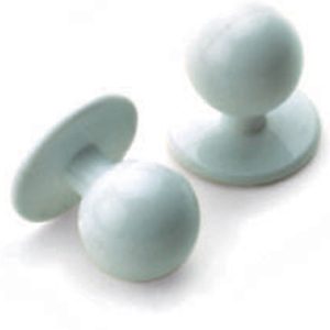 Confezione di 10 Bottoni in Tinta Unita Di Ricambio Per Divisa Cuoco Isacco 13 Colori