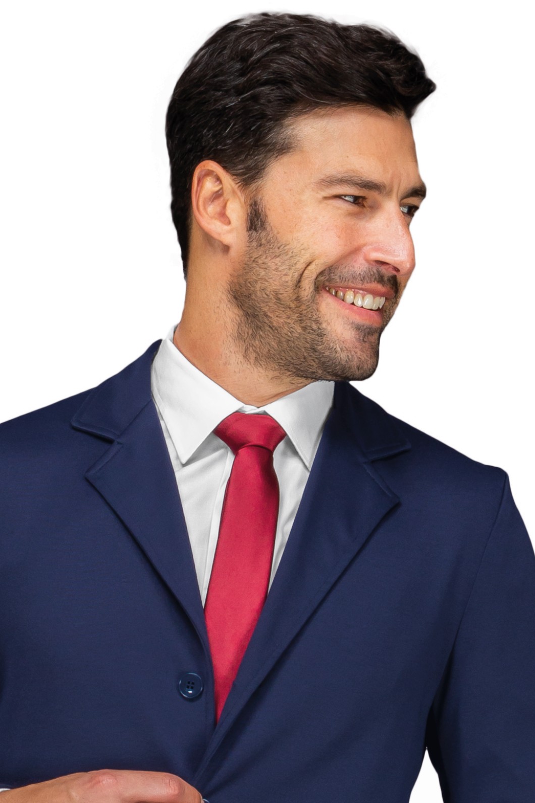 Cravatta Classica Rasata Tinta Unita Larga 8 Cm in 10 Varianti - immagine 8