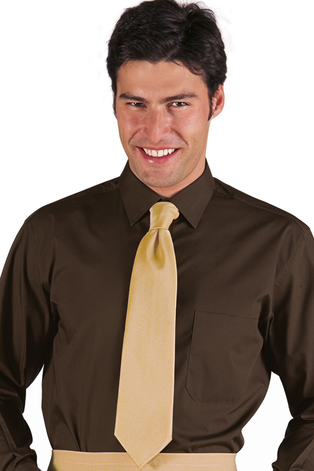 Cravatta Classica Rasata Tinta Unita Larga 8 Cm in 10 Varianti - immagine 12