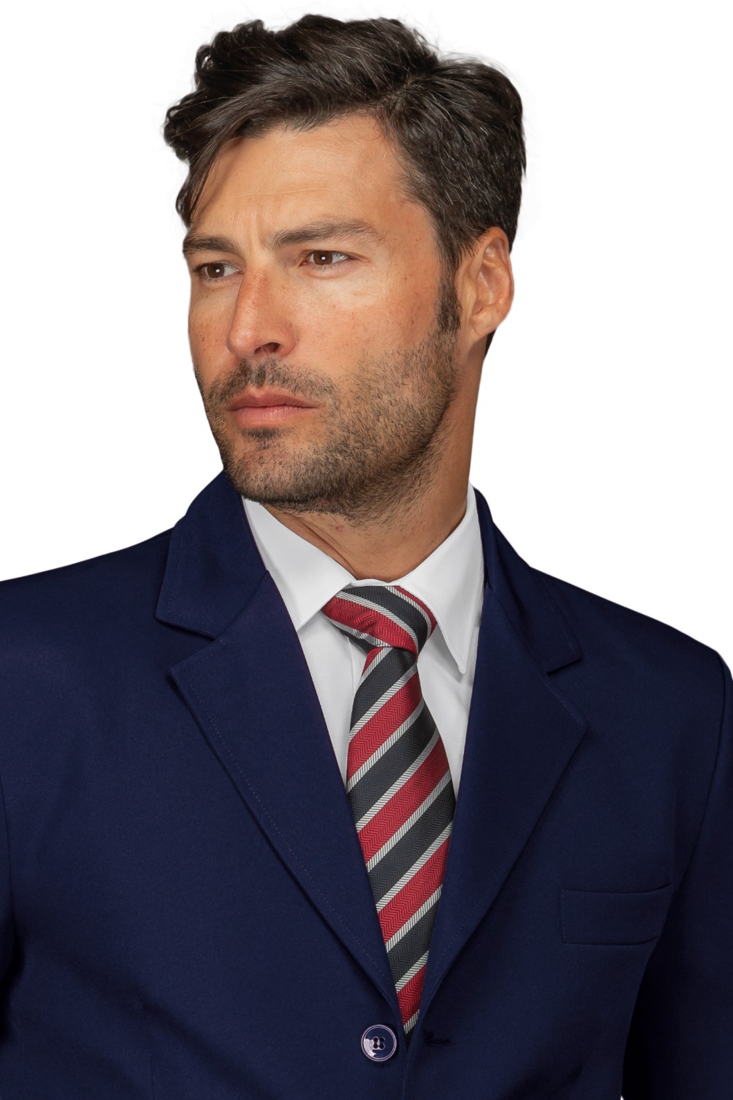 Cravatta Classica Regimental o Rigata in 6 Fantasie - immagine 2