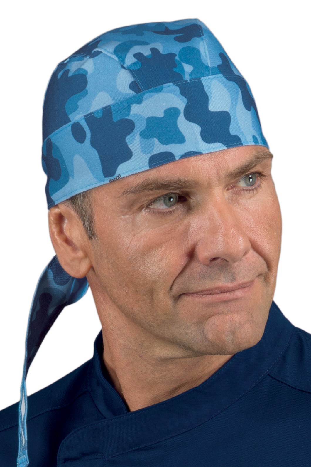 Bandana In Cotone per Cuoco in Fantasia Professionale + Colori - immagine 22