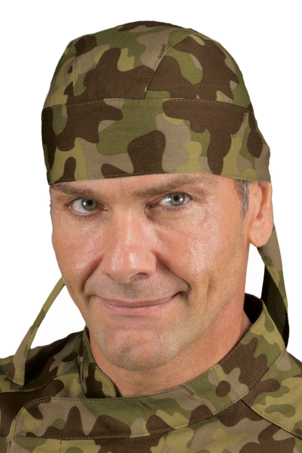 Bandana In Cotone per Cuoco in Fantasia Professionale + Colori - immagine 24