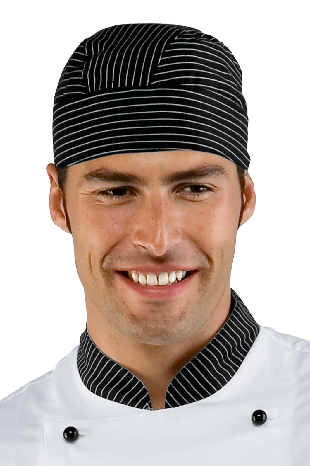 Bandana In Fantasia Rigata Per Pizzeria o Ristorante o Settore Alimentare - immagine 2