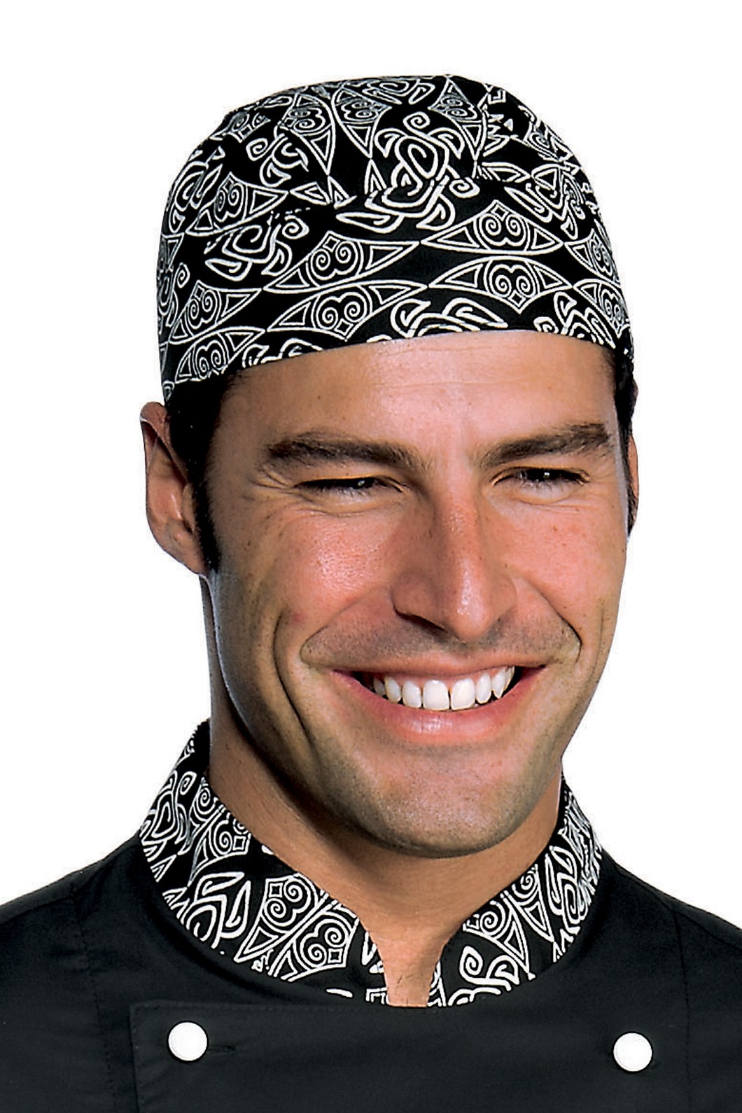 Copricapo A Bandana Cuoco Fantasia Tartaruga Maori 91 92 94 95 - immagine 2
