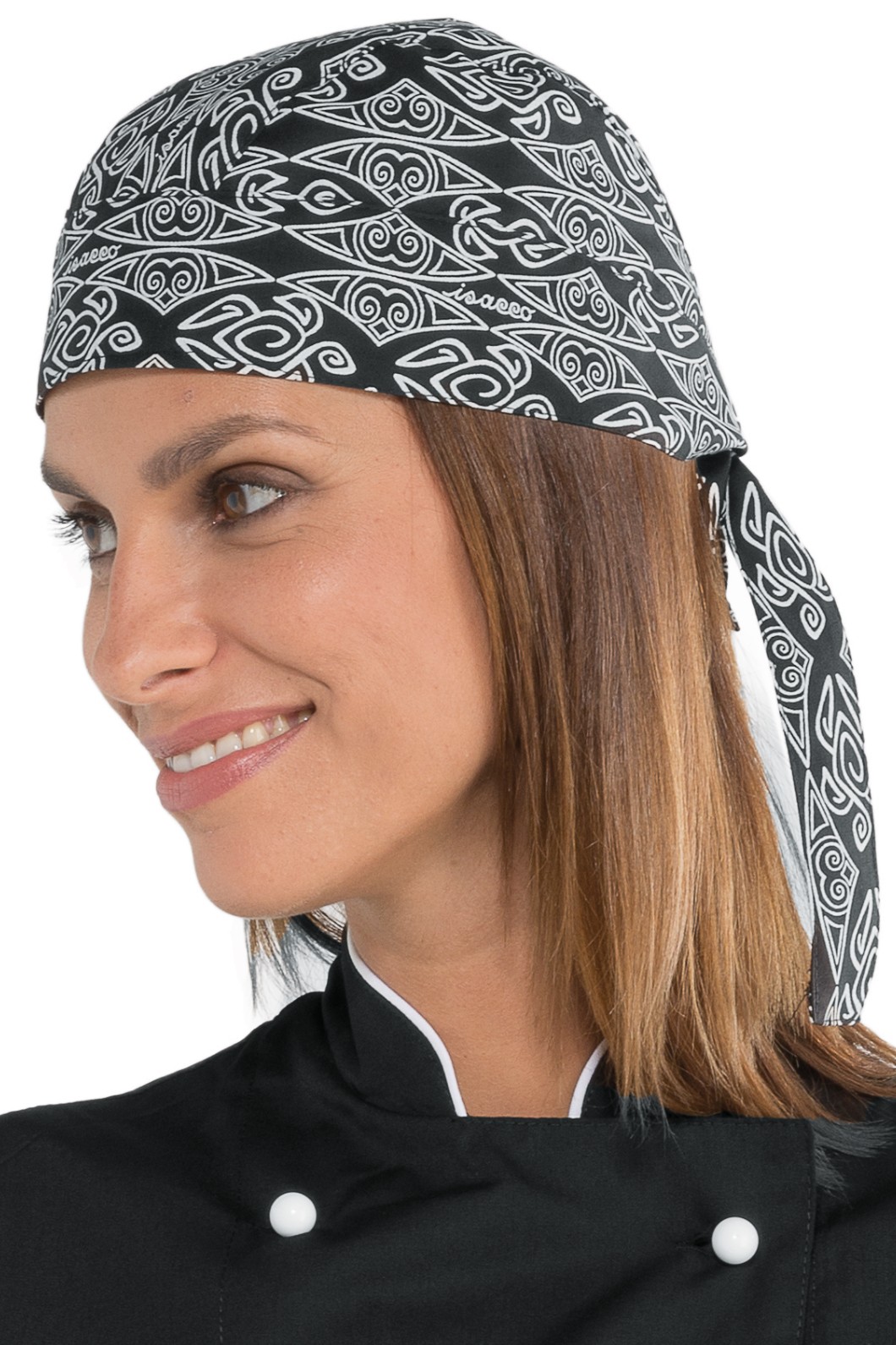 Copricapo A Bandana Cuoco Fantasia Tartaruga Maori 91 92 94 95 - immagine 3