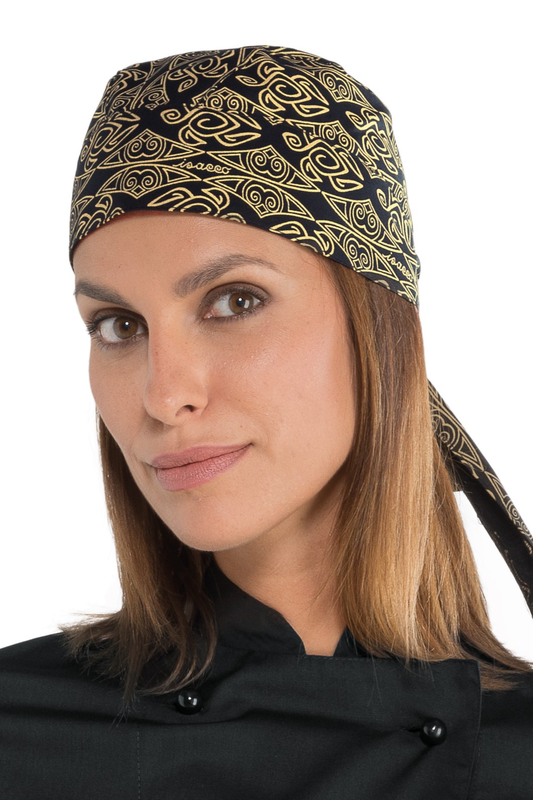 Copricapo A Bandana Cuoco Fantasia Tartaruga Maori 91 92 94 95 - immagine 5