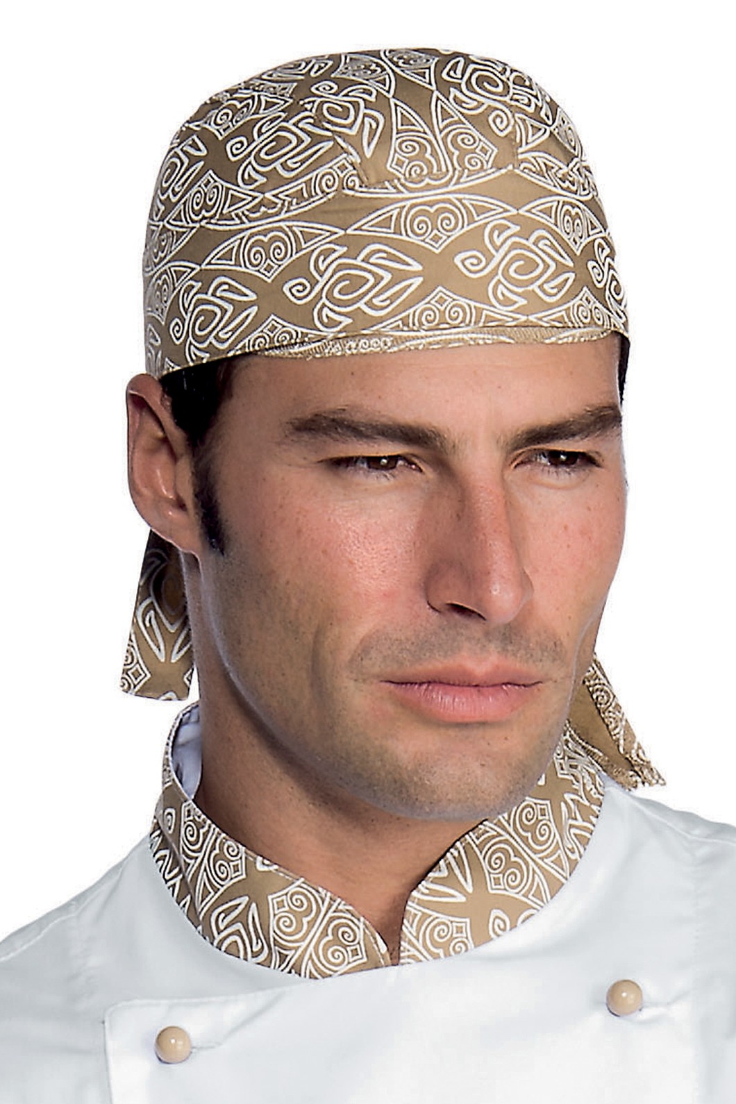Copricapo A Bandana Cuoco Fantasia Tartaruga Maori 91 92 94 95 - immagine 6