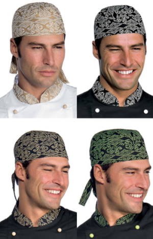 Copricapo A Bandana Cuoco Fantasia Tartaruga Maori 91 92 94 95