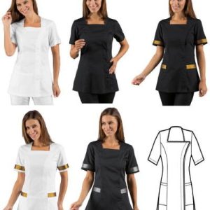 Casacca aberdeen particolari in oro