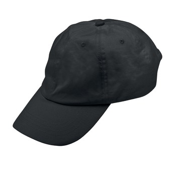 Cappello Nero Con Visiera Tipo Baseball Unisex Due Pezzi