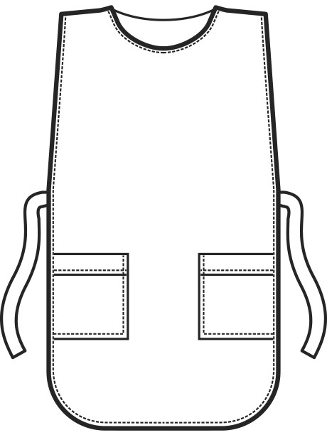 Grembiule Donna Scamiciato Poncho Alimentari Estetica Pulizie 125 gr - immagine 12