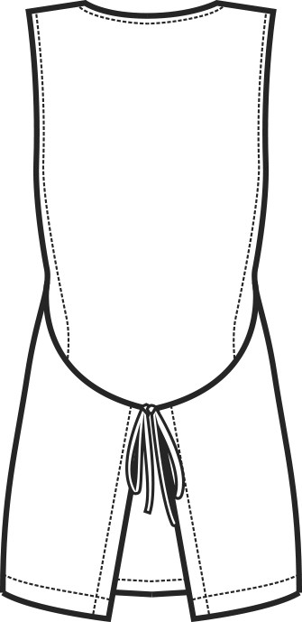 Casacca Poncho Donna Parrucchiera Estetista Spa Papeete 125 gr - immagine 6