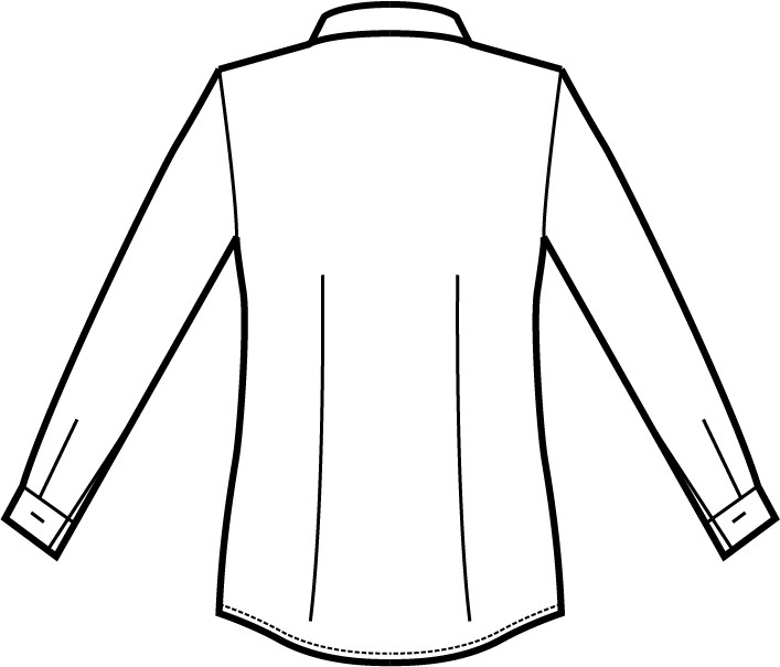 Camicia Bianca per Donna Linea Classica per Ristoranti Hotel Catering Hostess - immagine 3