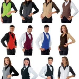 Gilet a Bolero Taglia Unica Per Uomo Donna per Servizio Sala 6 Colori
