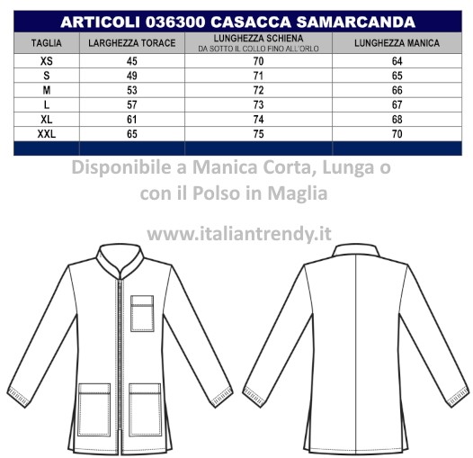 Casacca Con Zip Centrale Verde Chirurgico Veterinario Dentista Medico 3 Mod. - immagine 8