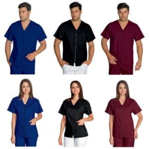 Casacca Aperta con Zip Uomo Donna per Centro Benessere Milano