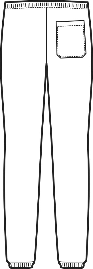 Pantalone da cucina a quadretti sale e pepe - immagine 6