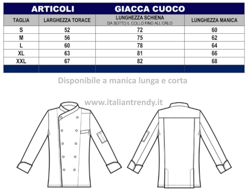 MONACO - Giacca chef bianca in cotone con rete per areazione ascellare e pinces sulla schiena - immagine 3