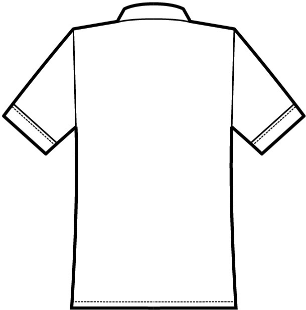 Giacca chef classica bianca o nera doppio petto, bottoni a pressione ML MC - immagine 11